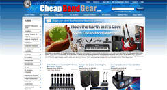Desktop Screenshot of cheapbandgear.com